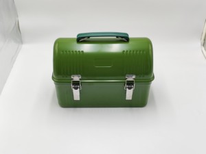 Hộp công cụ kim loại, hộp đựng di động có chốt kim loại, hộp đựng trà ngoài trời, hộp đựng dụng cụ cầm tay để lưu trữ dụng cụ sửa chữa - Product Image 5