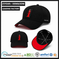 Gorra de Béisbol Premium Personalizada con Bordado de 5 Paneles, Impresión de Logotipo, Envío Rápido, MOQ Bajo, Venta al Por Mayor OEM ODM