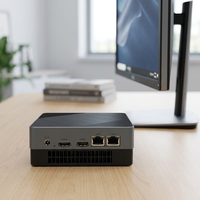 Mini PC con Software de Enrutamiento, Intel I3, 16GB de RAM, SSD Dual NVMe, para NAS Ligero, Laboratorio en Casa, Gateway y Escenarios de Almacenamiento de Datos Pequeños
