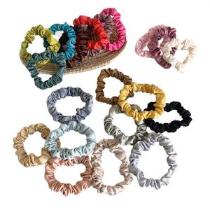 Coleteros de Satén Lisos al por Mayor, Accesorios Florales para el Cabello, Lazos y Bandas Elásticas para Mujer - Product Image 2