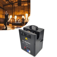 DELIFX réponse rapide différentes couleurs lanceur d'huile feu Machine hauteur de pulvérisation 1-2m DMX Triple flamme projecteur pour DJ Grand événements
