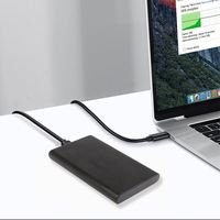 Внешний корпус для жесткого диска 2.5 дюйма USB 3.0 из алюминия для SATA SSD/HDD, модель 2026