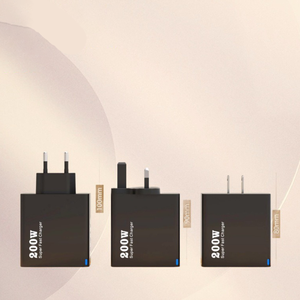 อะแดปเตอร์ชาร์จเร็ว 200W สำหรับโทรศัพท์มือถือ 3U+3C PD25W QC <span class=keywords><strong>3.0</strong></span> ชาร์จเร็ว USB C รองรับปลั๊ก US EU UK สำหรับ Apple Huawei Xiaomi OPPO Vivo Samsung - Product Image 4