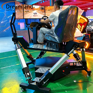 <span class=keywords><strong>Simulador</strong></span> de Carreras Dreamland de Alta Rentabilidad con 6 Ejes y 3 Pantallas, Juego de Conducción Dinámica con Movimiento Completo para Centros Comerciales - Product Image 4