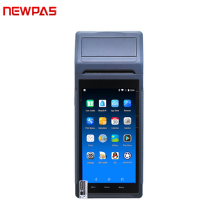 Newpas Android 8 1 cầm tay công nghiệp <span class=keywords><strong>PDA</strong></span> Máy Quét Mã Vạch xách tay Android điện thoại di động POS điện thoại thông minh Wifi được xây dựng trong máy in nhiệt - Product Image 3