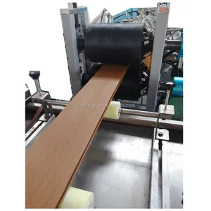 Máquina de plástico WPC para fabricación de madera y polvo, fresadora con dispositivo de secado, 240x65mm, certificado CE