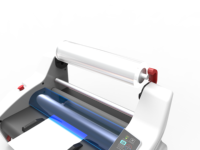 W292 2023 Nouveau produit Plastifieuse de papier ou de cartes de bureau 3 a4 Machine à plastifier de bureau à chaud et à froid