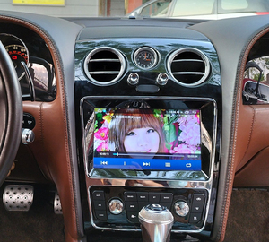 Krando Android 12.0 128G 9 "autoradio moniteur système de navigation <span class=keywords><strong>tablette</strong></span> pour Bentley Flying Spur 2004-2012 stéréo sans fil Carplay - Product Image 1