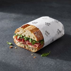Papier d'emballage alimentaire de qualité supérieure, imperméable et résistant à la graisse, enduit de PE, pour chocolat, hamburgers, frites et aliments gras - Product Image 1