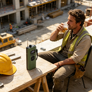 Radio bidirectionnelle, radio portable à manivelle d'urgence, FM avec lampe <span class=keywords><strong>de</strong></span> poche, alarme SOS, essentiel pour les voyages - Product Image 4