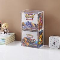 Étui de présentation magnétique en acrylique pour figurines, étui de présentation Funko en acrylique, protecteur Popmart en acrylique avec couvercle magnétique