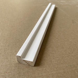 Moldura de madera maciza de pino imprimado para Diseño de Interiores Embellecedor decorativo listo para pintar para hoteles y hospitales - Product Image 4