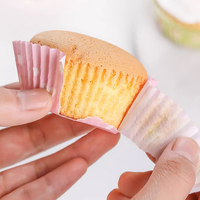 Emballage de muffin sulfurisé de qualité alimentaire tasses à pâtisserie marron mini doublure de cupcake étui à cupcake en papier pour gâteau napperons pâtisserie gâteaux casseroles