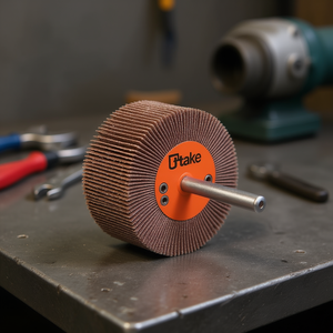 Ttake Abrasive Flap <b>Wheel</b> 50x20 Mm 60 Grit 6 Mm Shaft For <b>Grinding</b> - Product Image 3