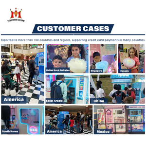 Fabbrica professionale intelligente fata filo filo macchina ragazzi e ragazze bella caramella di cotone distributore automatico per le piccole imprese - Product Image 4