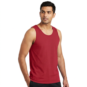 Camiseta sin Mangas Unisex para Hombre, con Logotipo Personalizado, Diseño Moderno, Última Moda, Camiseta sin Mangas para Hombre, Corte Ajustado - Product Image 1