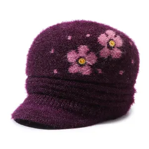 Wholesale High Quality Jacquard Warm Fashion Winter Hat Outdoor Knitted Winter Beanie