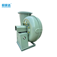 Ventilateur centrifuge à conduite en PRV de type GF4-72, anti-corrosion, OEM, 380V, pour la ventilation des gaz de déchets chimiques et électrolytiques - Nouveau