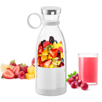 Blender électrique portable pour smoothies et mini-mixeur à fruits de voyage, alimentation USB, 420 ml, pour milk-shakes et jus