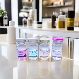 Chăm sóc da collagen Đức Ampoule chai và hộp dưỡng ẩm Vitamin E hyaluronic axit Mặt huyết thanh với giá thấp - Product Image 6