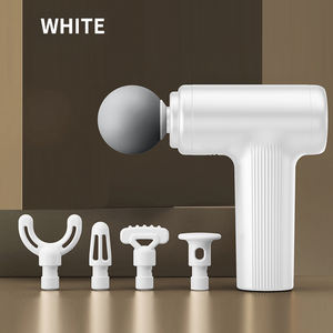 Pistola de Masaje Percusiva Manual para Tejido Profundo Fascial con 5 Cabezales de Masaje, 6 Niveles de Velocidad, Inalámbrica, para Recuperación Muscular de Cuerpo Completo - Product Image 1