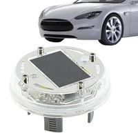 Lumières de roue de voiture universelles à 12 LED, lumières de roue à énergie solaire pour voitures, lumières de moyeu de roue à LED clignotantes avec capteurs de mouvement