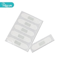 Pansement médical biodégradable en bambou, avec tampon absorbant à l'aloe vera, plâtre adhésif certifié CE ISO13485 Classe I