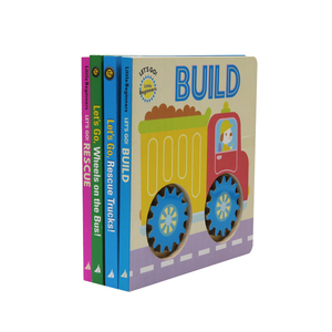 Chine personnalisé <span class=keywords><strong>pas</strong></span> <span class=keywords><strong>cher</strong></span> bébé enfants carton livres d'art enfants conseil livres impression - Product Image 1