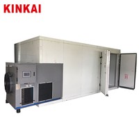 Warmtepompdroger Hoge Efficiëntie Commerciële Dehydrator Fruit- en Groentedroger Machine Continue Banddroger RVS
