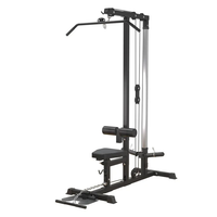 Machine de musculation à câbles croisés à charge par plaques pour Lat Pulldown et Rameur