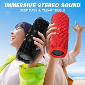 Precio de compra al por mayor: Mini altavoz inalámbrico portátil BT con graves potentes, subwoofer estéreo, reproducción por tarjeta TF y USB, ideal <span class=keywords><strong>para</strong></span> oficina, escritorio, viajes y excursiones. - Product Image 3