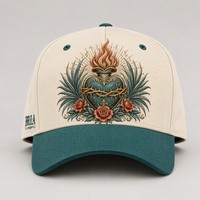 Casquette de baseball personnalisée style Old English, 5 panneaux, visière incurvée, style Dad Hat, streetwear urbain West Coast, vente en gros, faible MOQ