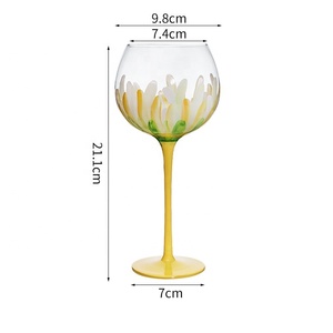 Madou 440ml fabbrica fornito di alta qualità dipinto a mano calice per vino Gin Tonic Gin tazza per bere - Product Image 4