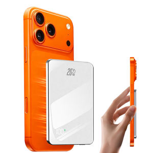 Mini Banco de Energía de 5000 mAh para Teléfono Móvil <span class=keywords><strong>iPhone</strong></span> 15 Pro Max, Cargador Inalámbrico, Logotipo Personalizado, Regalo, Batería Externa Magnética - Product Image 4