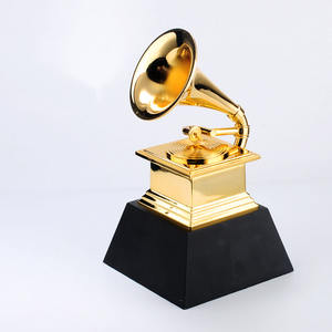 2025 Trofeos Grammy personalizados <span class=keywords><strong>Premios</strong></span> Crystal Honor Metal con música UV y técnica plateada de serigrafía - Product Image 5