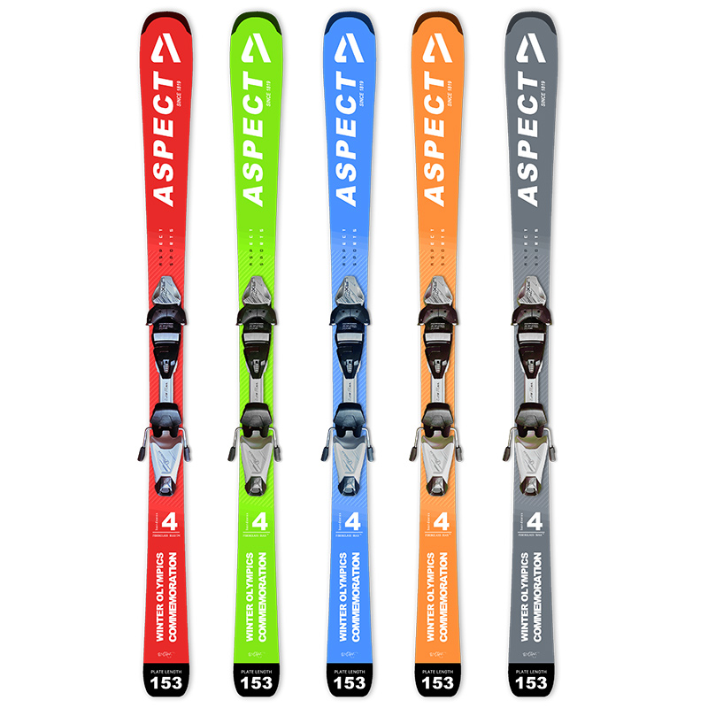 Vente en gros Sports d'hiver personnalisés Ski alpin All Mountain Twin Tips Ski de fond Ski pour adultes et enfants