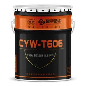 Liquid Rubber Roof Paint Environmentally Friendly Non-curing Rubber Asphalt Black Waterproof Coating