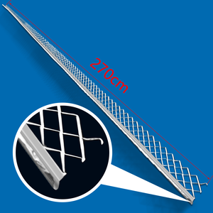Protezione Angolare in Metallo Espanso di <span class=keywords><strong>Alluminio</strong></span> o Acciaio Inox per Pareti a Secco, Angoliera per Protezione Bordi - Product Image 3