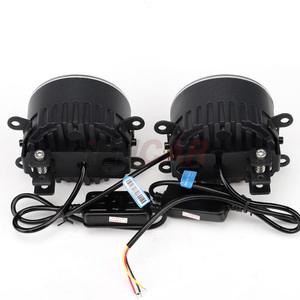 IPHCAR M701 90MM LED <span class=keywords><strong>fendinebbia</strong></span> Retrofit fai da te auto universale 3.5 pollici 12V 22W <span class=keywords><strong>Angel</strong></span> <span class=keywords><strong>Eyes</strong></span> LED <span class=keywords><strong>fendinebbia</strong></span> per auto - Product Image 3