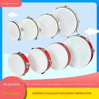 Wholesale Tambourine Interest Cultivation Hand Drum Rhythmic Interaction Percussion Musical Instrument for Children