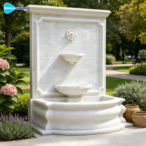 <span class=keywords><strong>Fuente</strong></span> de Agua Comercial Moderna de Mármol Beige en Niveles, con 110-230V y 3 Años de Garantía, para Jardín Formal al Aire Libre - Product Image 3