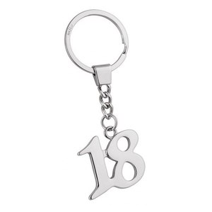Llavero Metálico de 18 Pulgadas con Logotipo Personalizado para Uso Comercial - Product Image 1