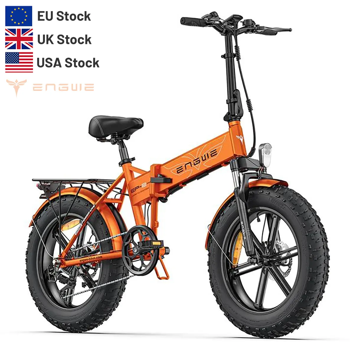 Ab/abd depo hızlı kargo ENGWE Ebike EP-2 Pro yağ lastik 750W elektrikli katlanır bisiklet şehir dağ E bisiklet