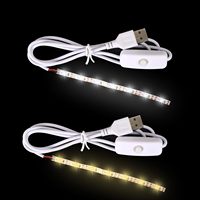Tira de LED Mini USB de 5V al por Mayor para Pizarra de Dibujo Infantil, Cinta de Luz Flexible de 4mm para Tablero de Mensajes Acrílico DIY