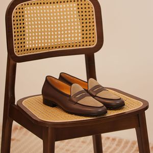 Nouvelles Chaussures Antidérapantes Carrées en Cuir Véritable à Bretelles d'Été, Style Printemps 2026, Professionnelles et Polyvalentes, Motif Écossais Coloré - Product Image 3