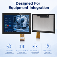 10,1 Zoll 1280x800 LVDS LCD Touchscreen-Modul 10-Punkt Multi-Touch Front IP65 Eingebettetes PCAP Touch-Display-Modul für HMI OEM