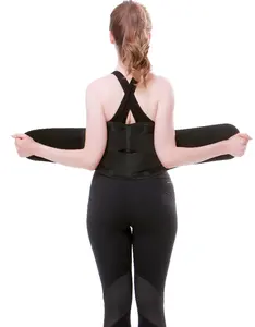 משלוח מדגם יוניסקס OEM מותאם אישית ספורט לנשימה מותניים סתגלן neoprene גב תחתון מותניים מאמן תמיכה המותני החגורה