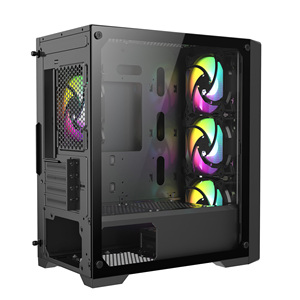 Nhà máy tùy chỉnh văn phòng Micro <span class=keywords><strong>PC</strong></span> trường hợp <span class=keywords><strong>Combo</strong></span> Máy tính để bàn trường hợp máy tính kim loại lưới Bảng điều chỉnh Micro ATX trường hợp Đối với trang chủ sử dụng OEM 4 trong 1 - Product Image 5