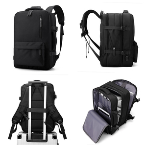 Sac à Dos de Voyage Multifonctionnel Unisexe avec Port de Charge USB, Tendance et Léger, pour École, Ordinateur Portable, <span class=keywords><strong>Avion</strong></span> et Loisirs - Product Image 3