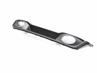 Kit carrosserie en carbone sec mat style AE A-RT, ajustement parfait, comprenant séparateur avant, diffuseur arrière et calandre avant (4 pièces) pour Porsche 992.2 2023+